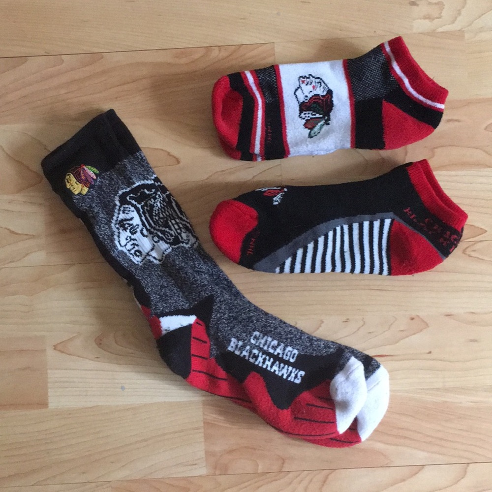 Blackhawk socks!